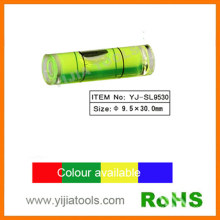 Yijiatools cylinder plastic bubble level with accuracy precision YJ-SL9530